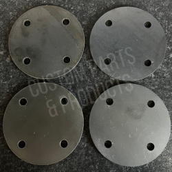 Mild steel discs (with holes)