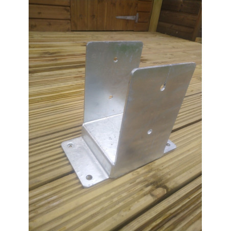 150mm post socket base support