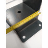 150mm post socket base support