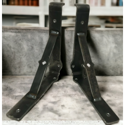 Scaffold Board Shelf Brackets Heavy Duty Handmade Industrial Steel PAIR