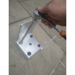 6"/150mmPost Holder Socket 250mm tall (Non trip)