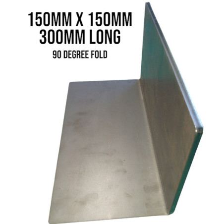 Mild steel angle 150x150 300mm long