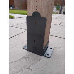 Pergola Post Socket Brackets Piller Base Support 100mm