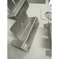 Solar panel mounting brackets