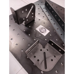 Welding Top Fixture Plate with Jigs