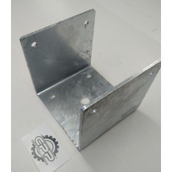 Post base socket 150mm U bracket