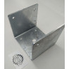 Post base socket 150mm U bracket