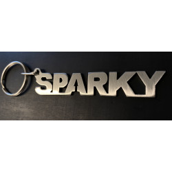 Electrician sparky keyring